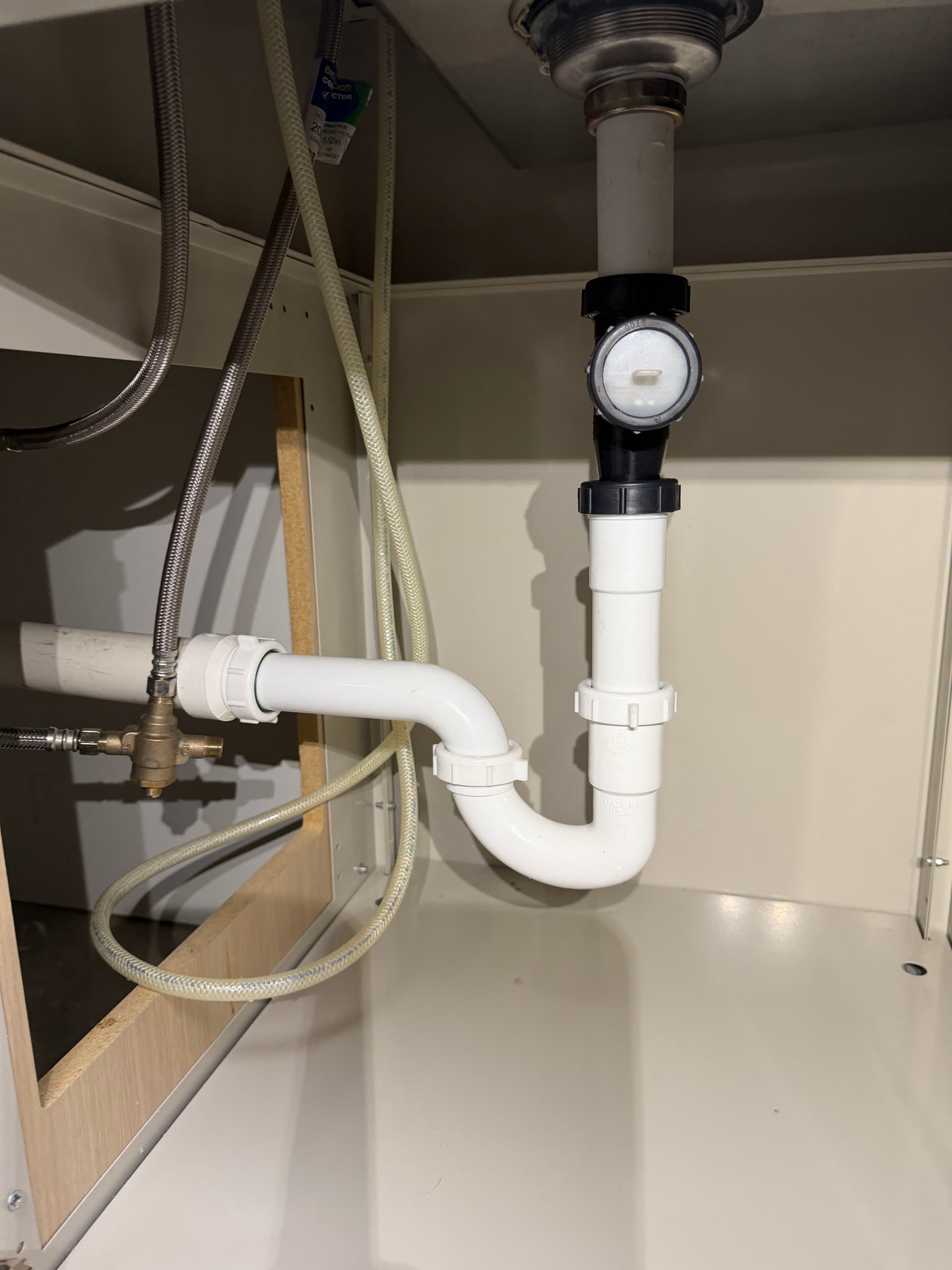 Gallery photos for Commercial Wash Table Drain Cleared and Repiped the Right Way: Image #2