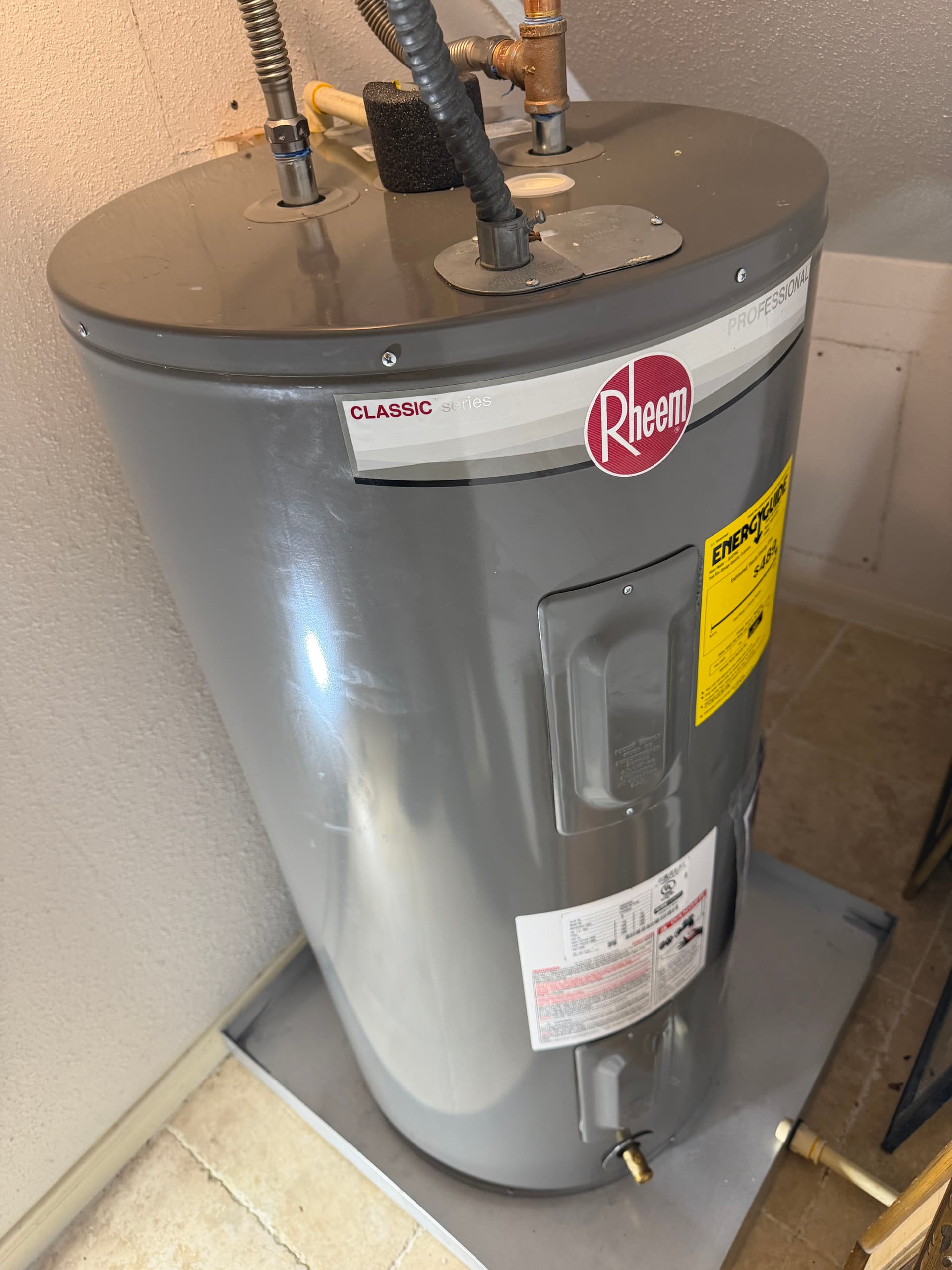 40-Gallon Electric Water Heater Replacement Done Right